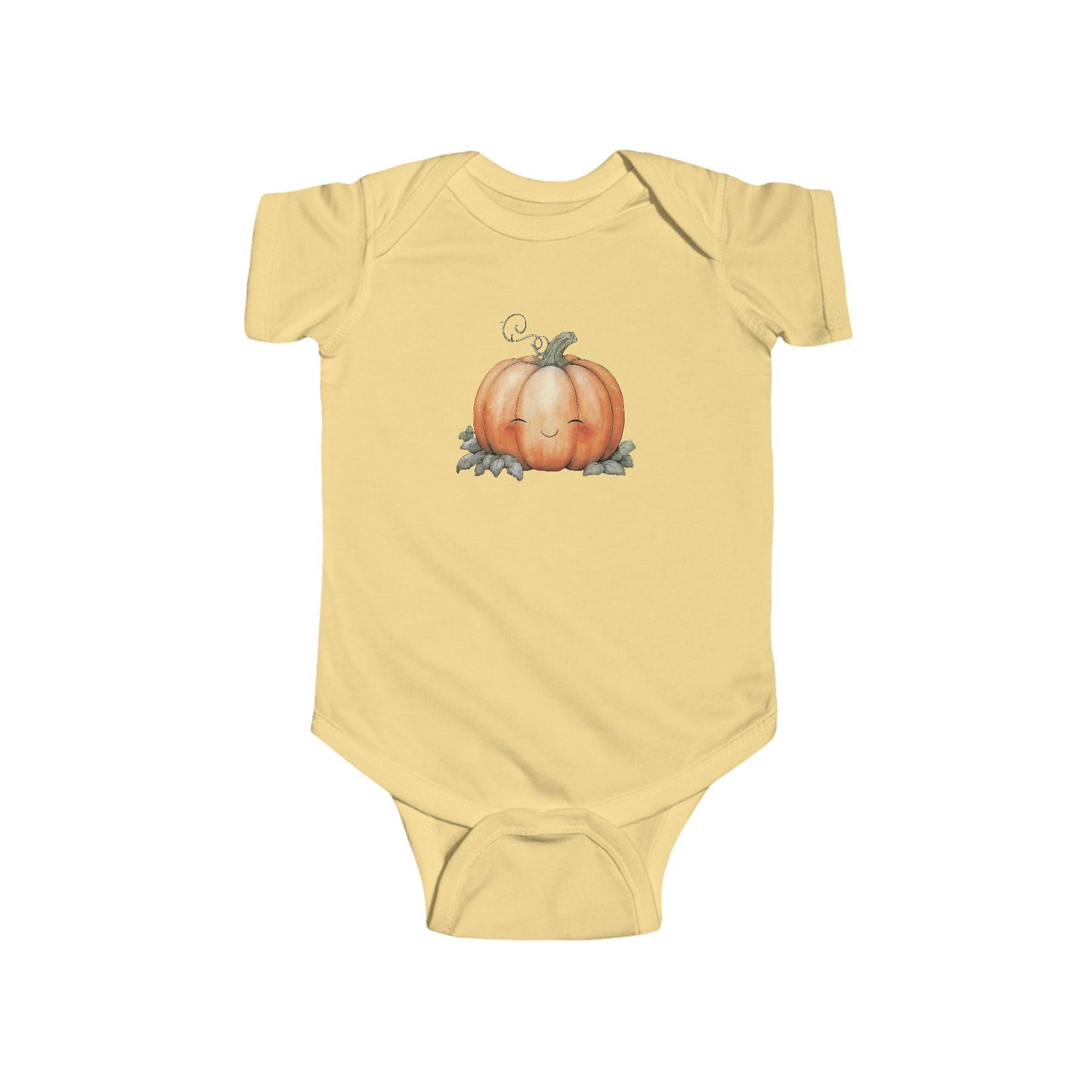Cute Pumpkin Halloween Infant Bodysuit