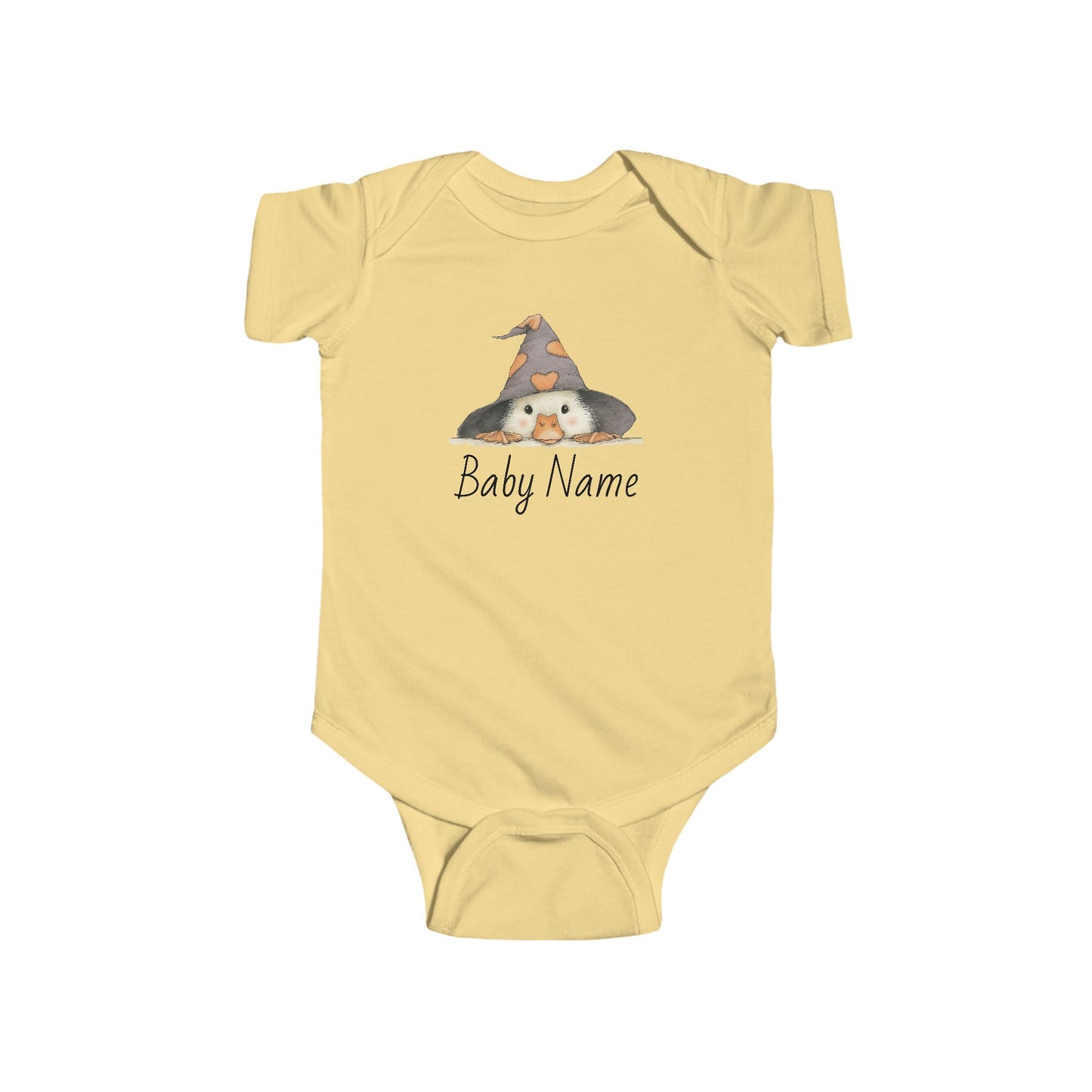 Personalized Cute Goose Halloween Infant Bodysuit