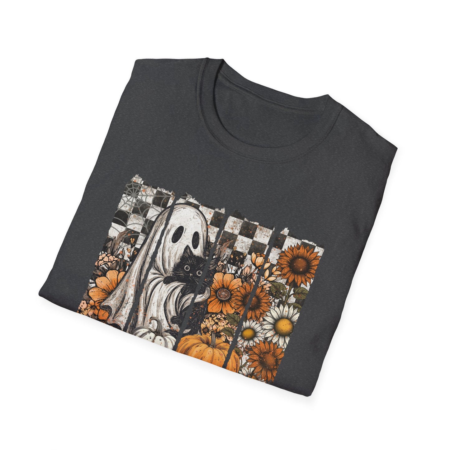 Vintage Halloween Ghost Floral Tee