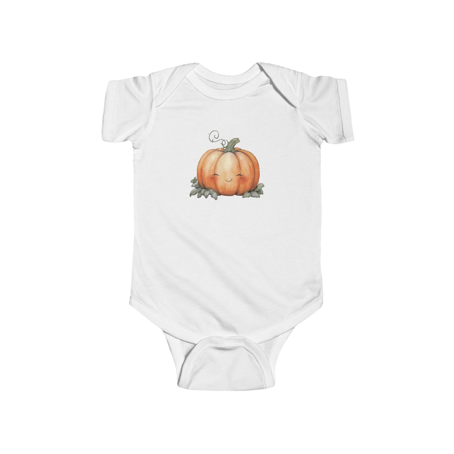 Cute Pumpkin Halloween Infant Bodysuit