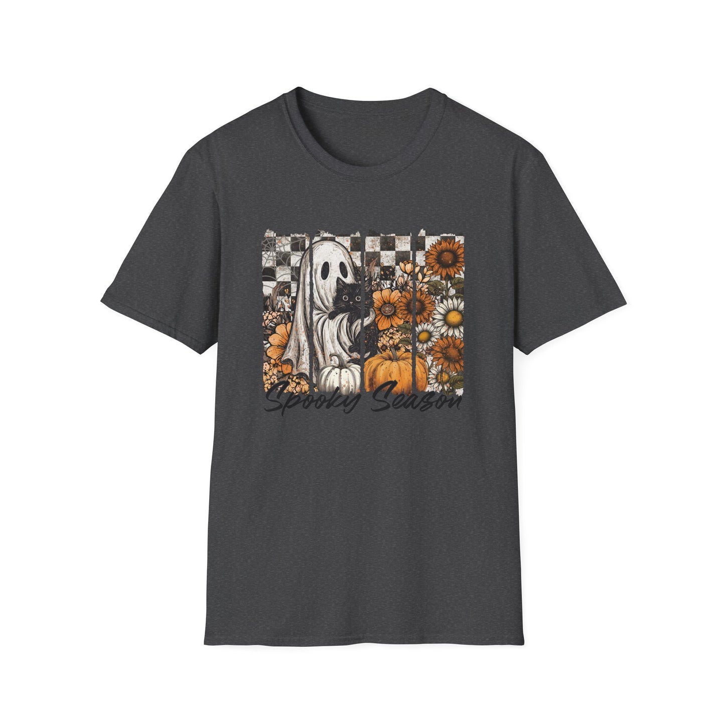 Vintage Halloween Ghost Floral Tee