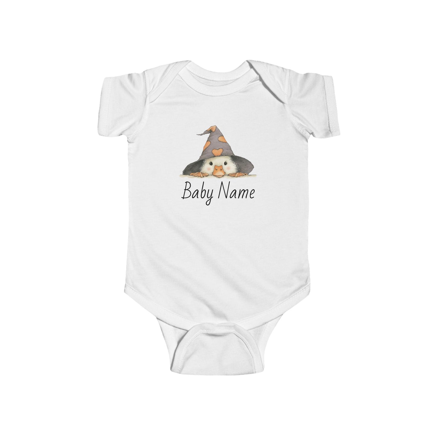 Personalized Cute Goose Halloween Infant Bodysuit