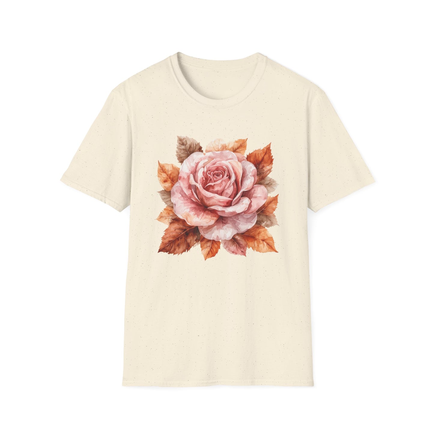 Autumn Floral Artisitic Fall Tee