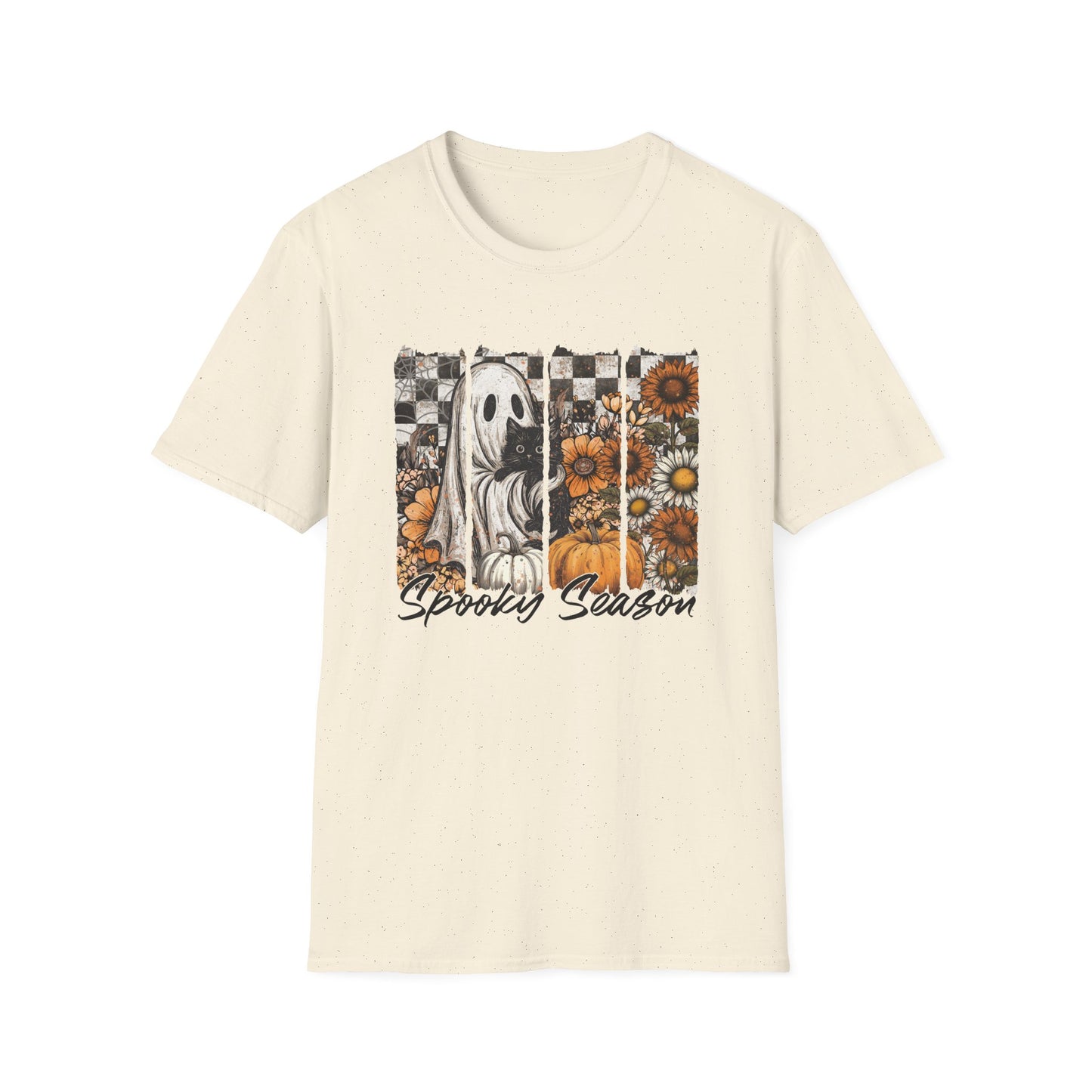 Vintage Halloween Ghost Floral Tee