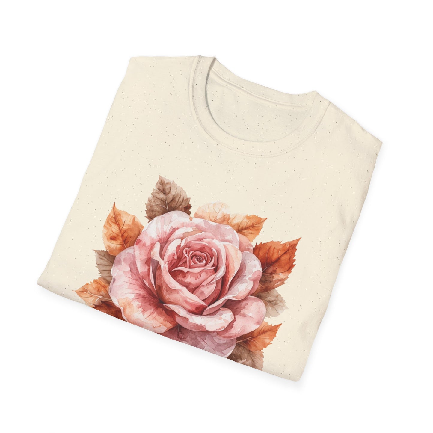 Autumn Floral Artisitic Fall Tee