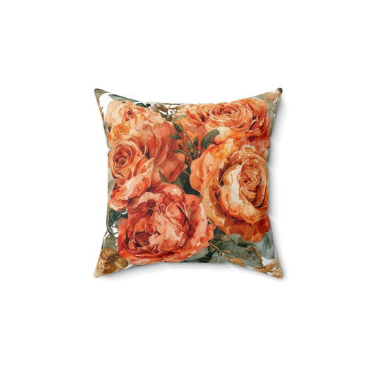Floral Accent Pillow