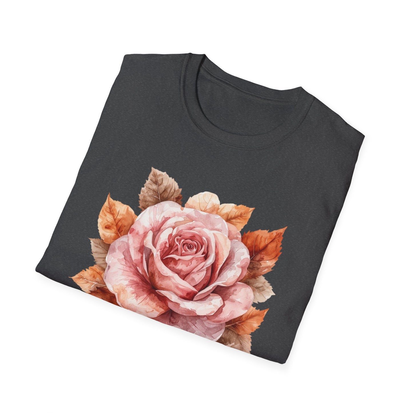 Autumn Floral Artisitic Fall Tee