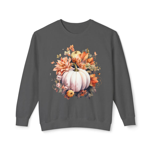 Fall Leaves Pumpkin Sweatshirt