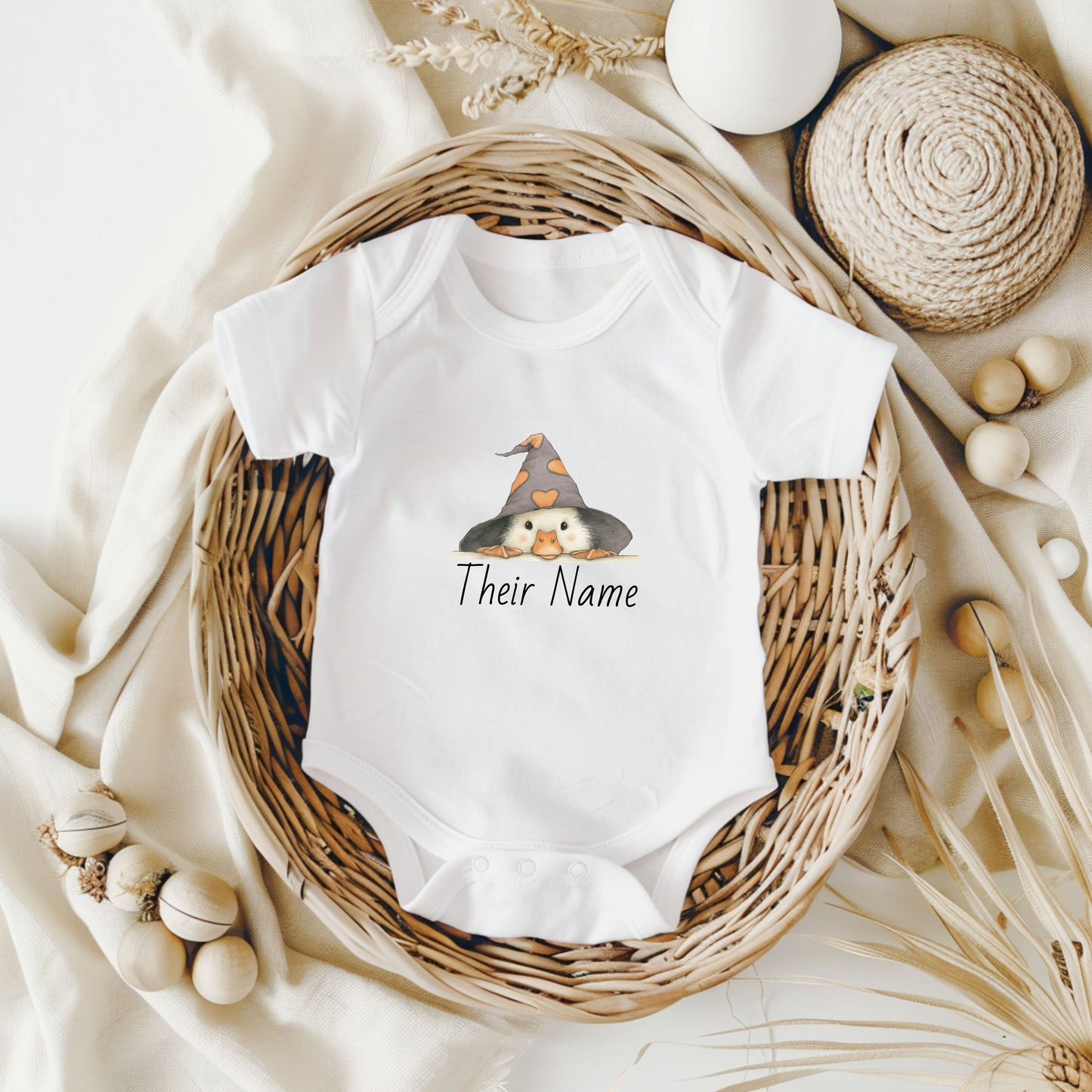 Personalized Cute Goose Halloween Infant Bodysuit